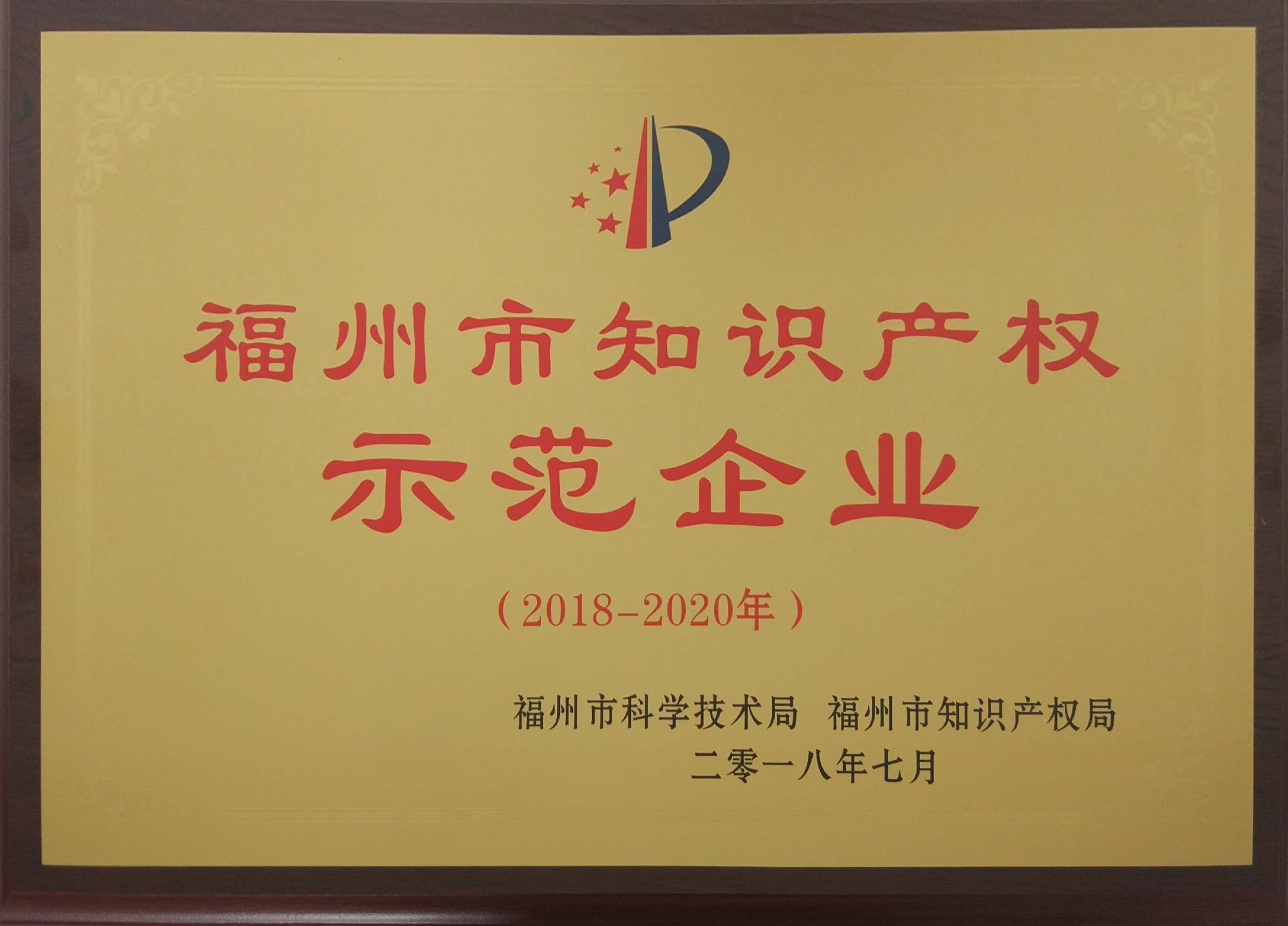福州市知識産(chǎn)權示範企業